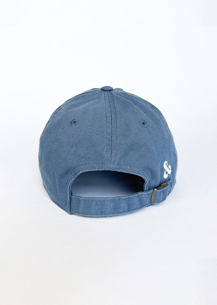 Chi City Cursive Dad Hat - Breaker Blue
