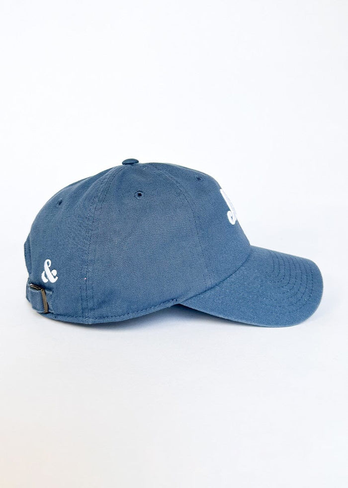 Chi City Cursive Dad Hat - Breaker Blue
