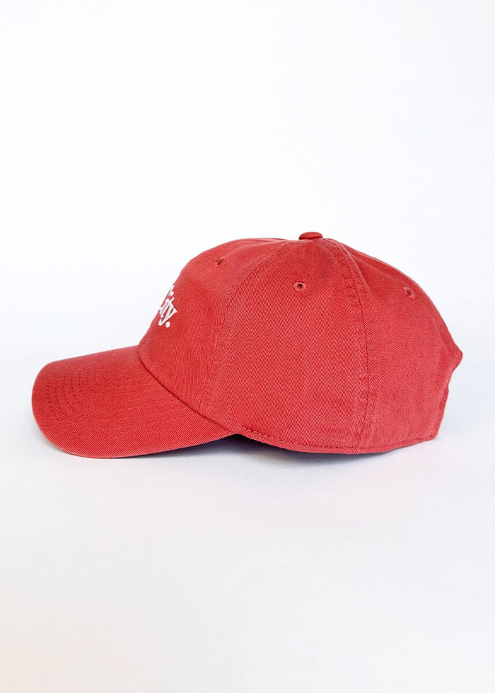 Chi City Dad Hat - Washed Red