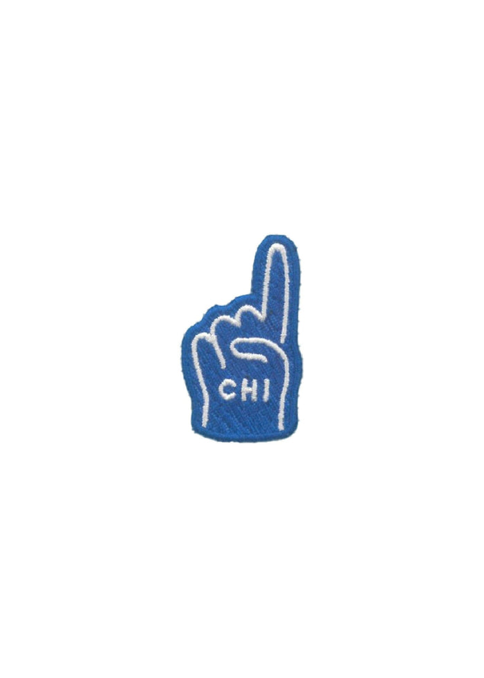 Chi Foam Finger Patch - Blue