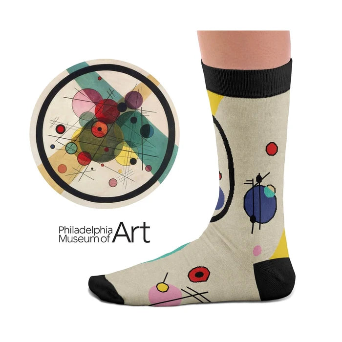 Circles in A Circle Socks