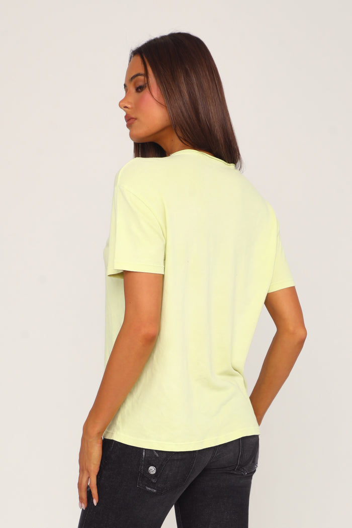 CITY TEE / MELROSE LIME