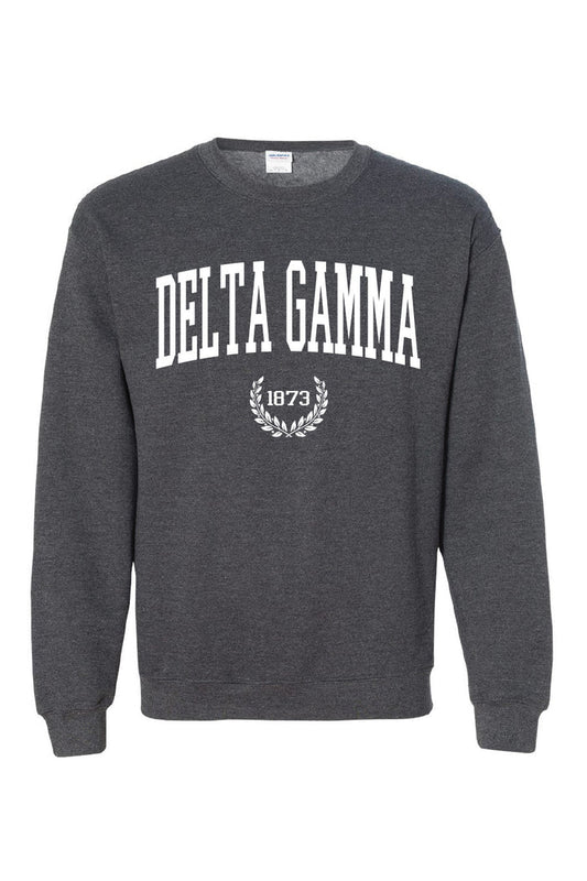Classic Greek Crewneck - Hannah's Closet - The Official Boutique for Delta Gamma