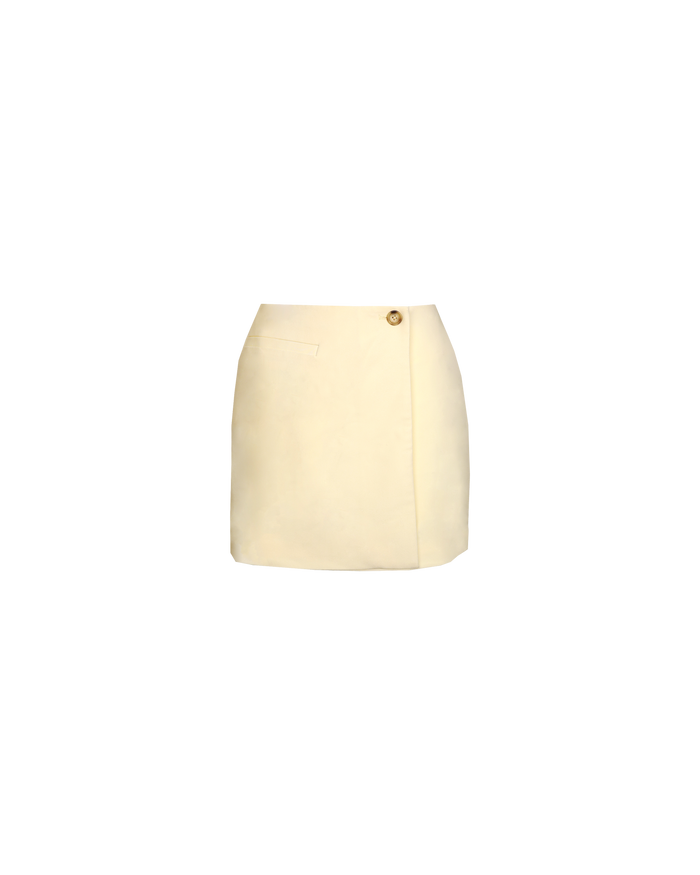 COCO MINI SKIRT BUTTERCREAM