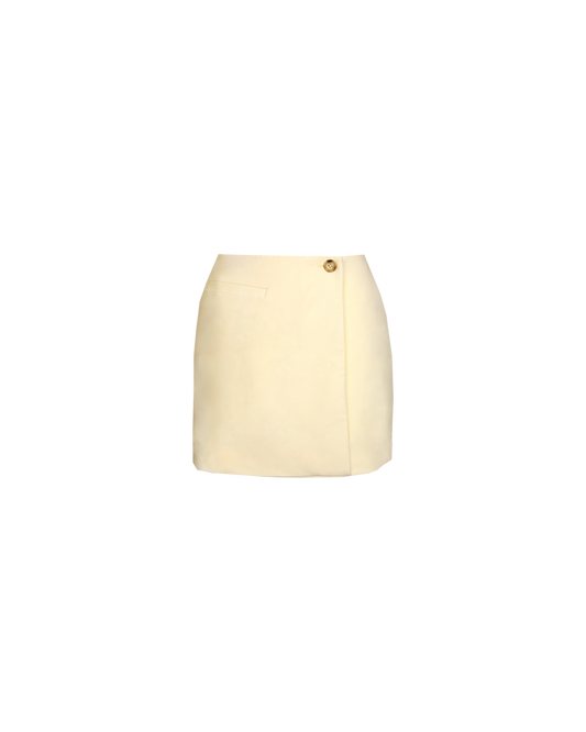 COCO MINI SKIRT BUTTERCREAM