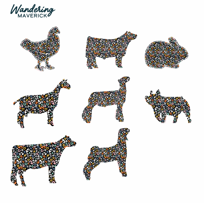 COLORFUL CHEETAH ANIMALS - CHOOSE YOUR ANIMAL – Hoodie