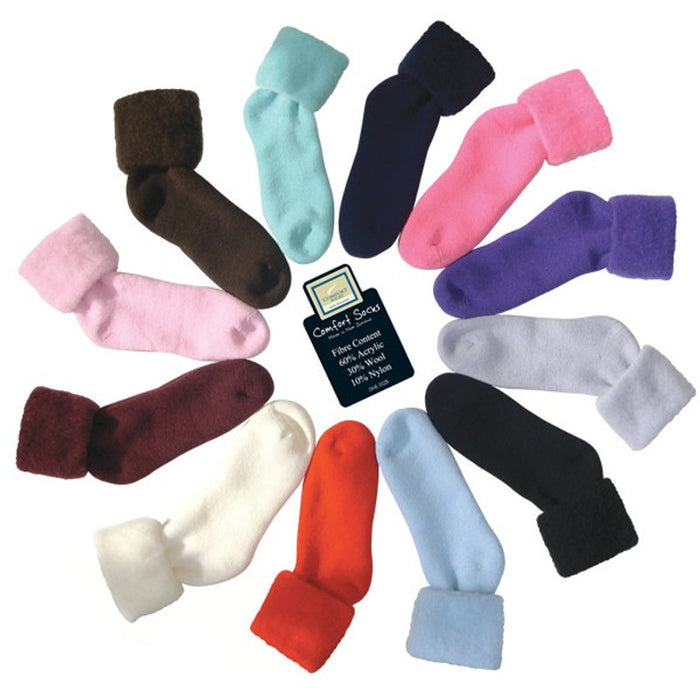 Comfort - Wool Blend Bed Socks XL