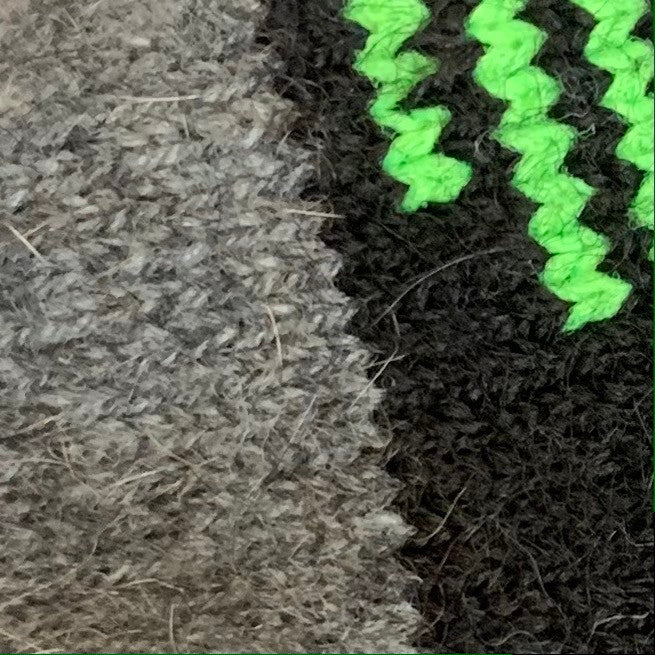 Close up of mens ankle sock, colour Riverstone