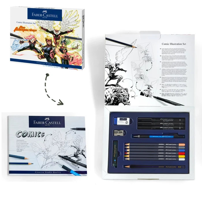 Comic Illustration Set: Create Your Own Comics