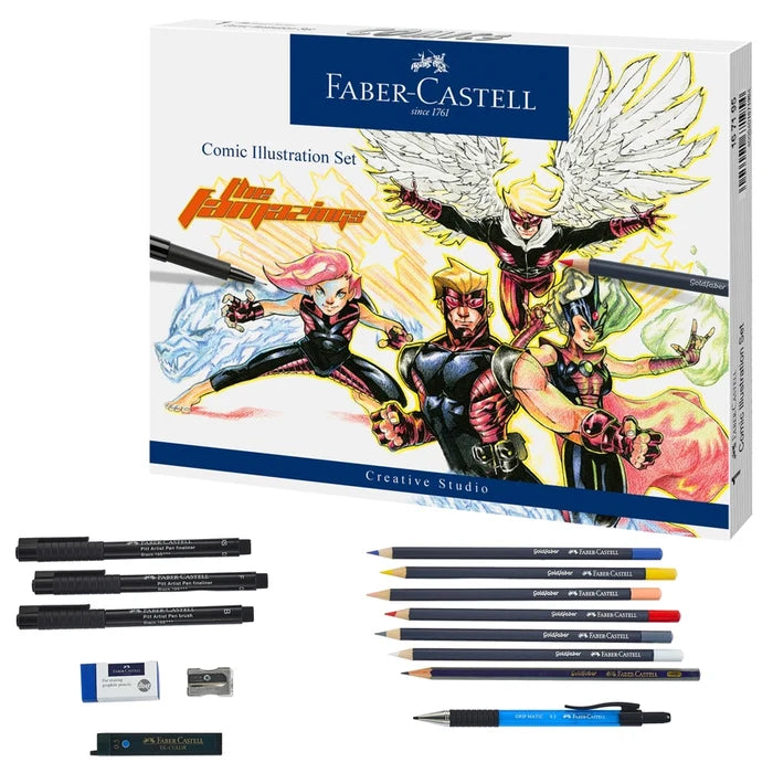 Comic Illustration Set: Create Your Own Comics