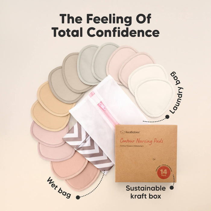 The Feeling of Total Confidence — 14 pads; wet bag; sustainable kraft box