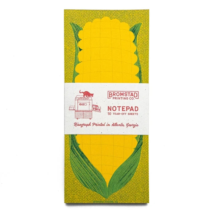Corn Risograph Notepad