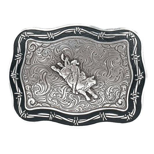 Crumrine Bull Rider Belt Buckle