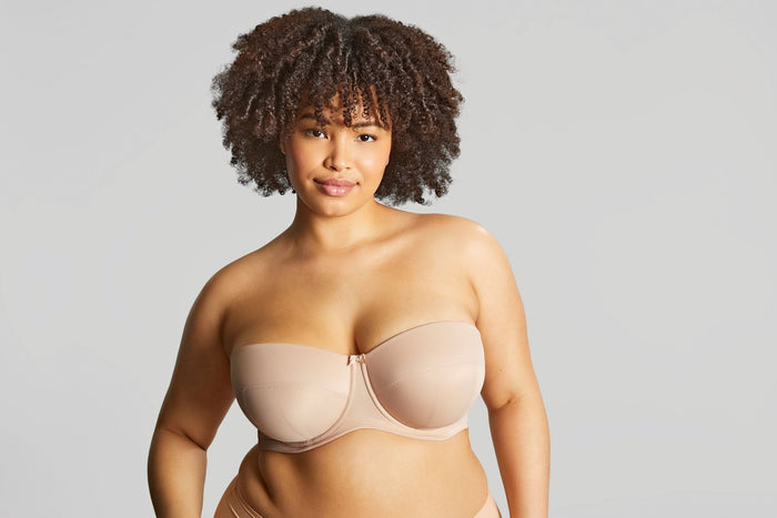Dana Balcony Strapless - Linen - Intimate Whispers
