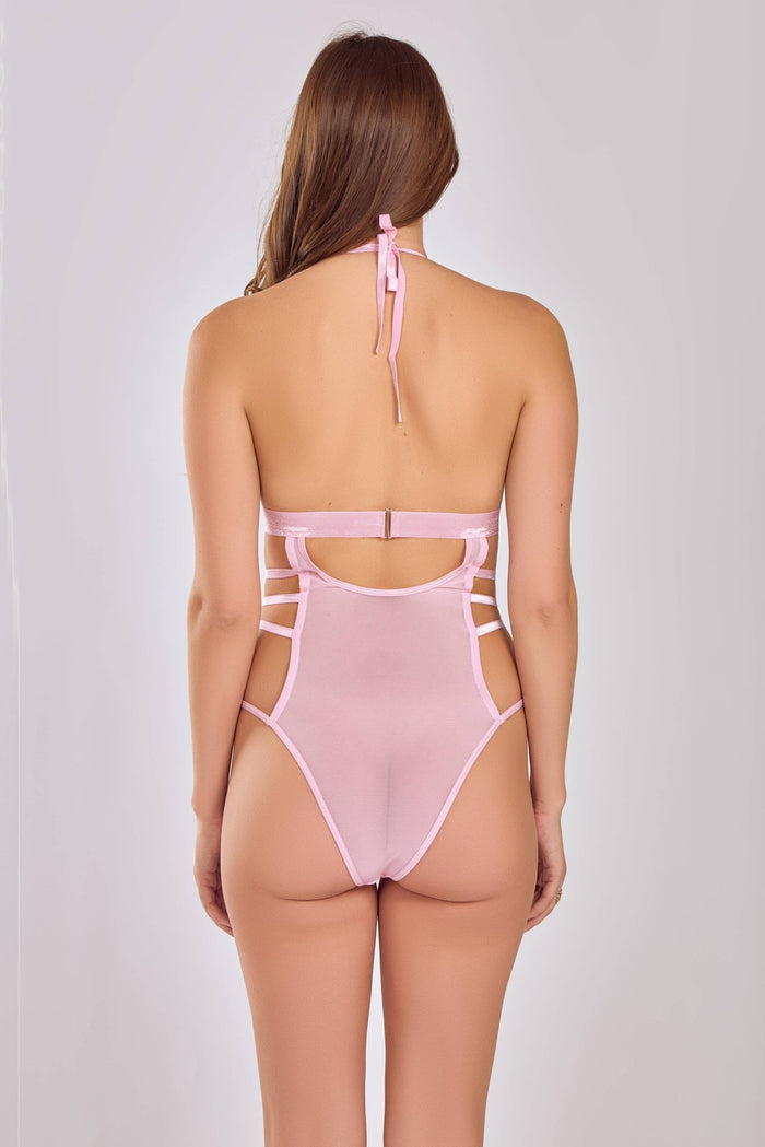 Danielle Embroidery & Bows Bodysuit - Intimate Whispers