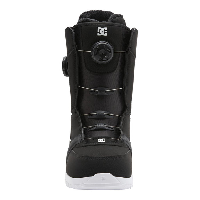 DC 2025 Womens Lotus Boa Boots - Black/White/Black