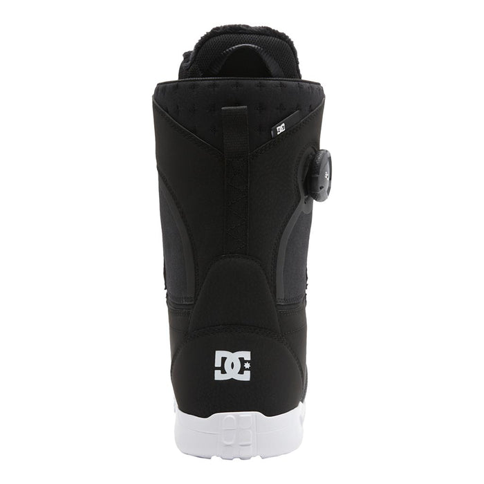 DC 2025 Womens Lotus Boa Boots - Black/White/Black