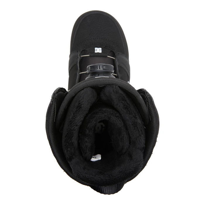 DC 2025 Womens Lotus Boa Boots - Black/White/Black