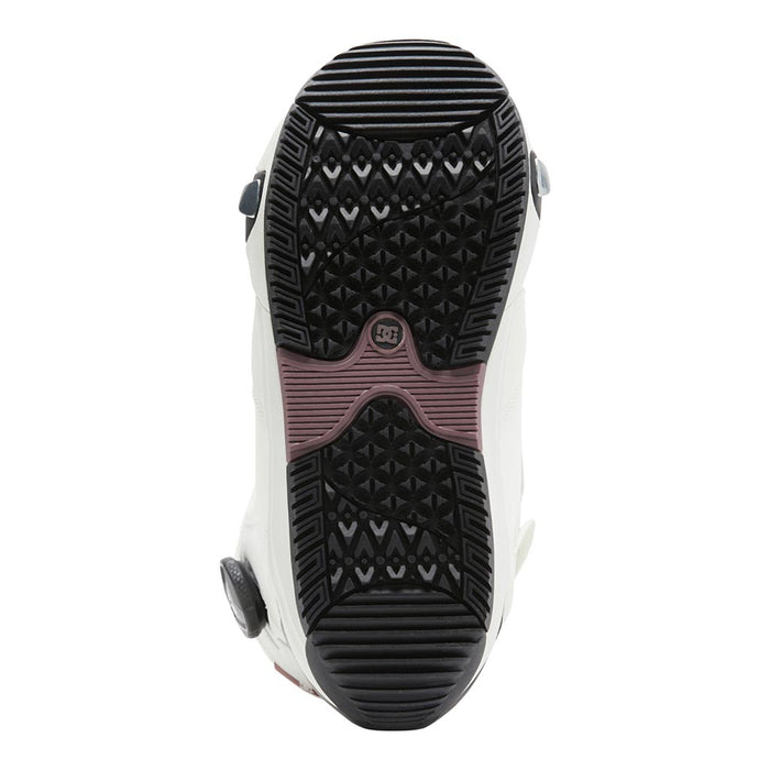 DC 2025 Womens Lotus Step On Boots - Off White/Purple Wine