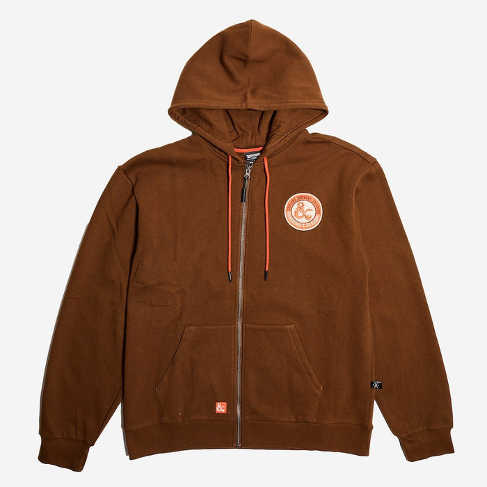 D&D Forgotten Realms Illustration Zip-Up Hoodie - Heroes & Villains-Dungeons & Dragons-Hoodie