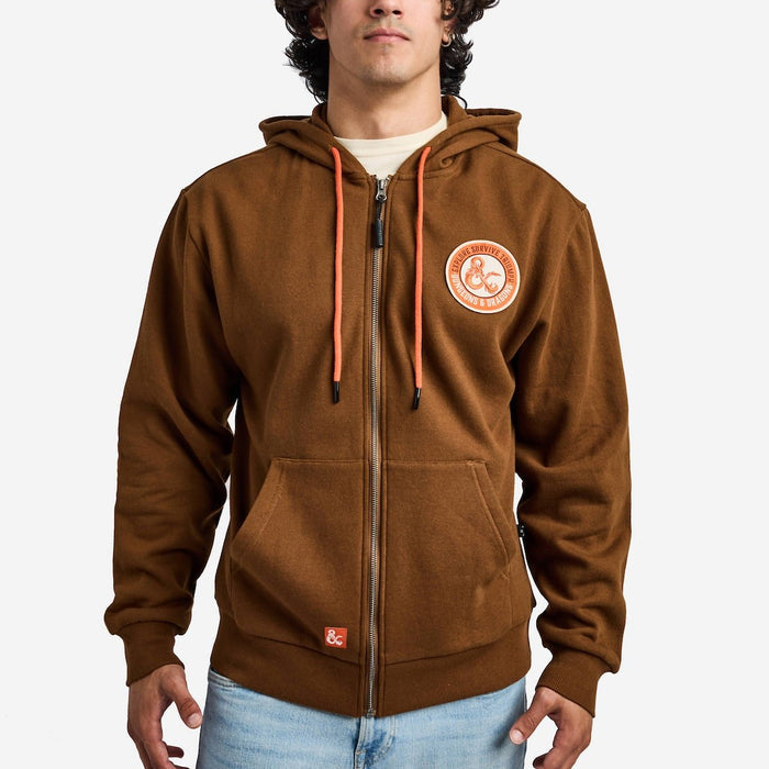D&D Forgotten Realms Illustration Zip-Up Hoodie - Heroes & Villains-Dungeons & Dragons-Hoodie