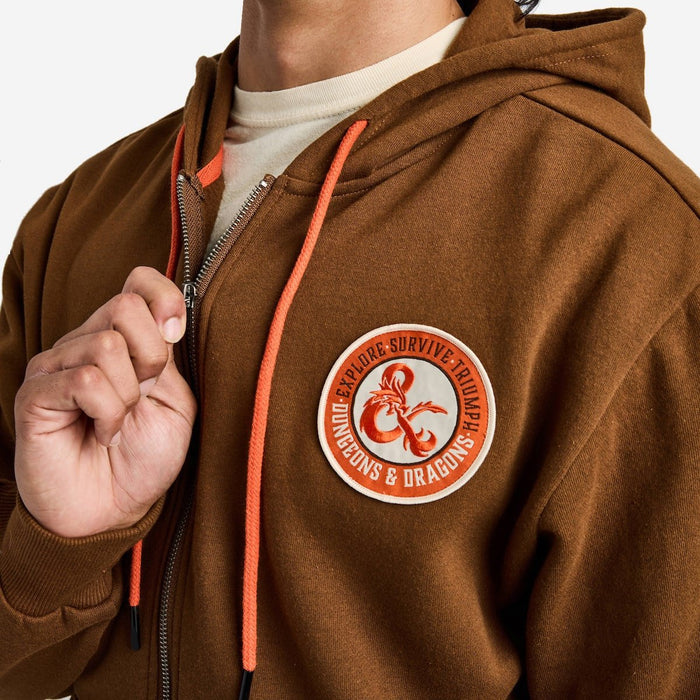 D&D Forgotten Realms Illustration Zip-Up Hoodie - Heroes & Villains-Dungeons & Dragons-Hoodie