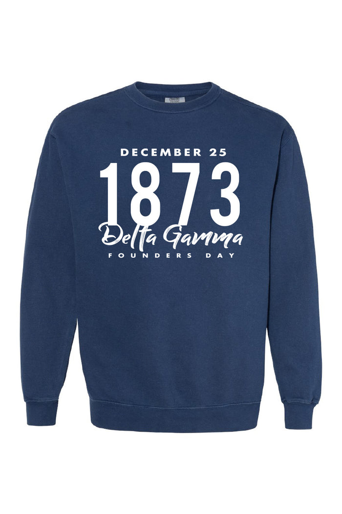 December 25th Crewneck - Hannah's Closet - The Official Boutique for Delta Gamma