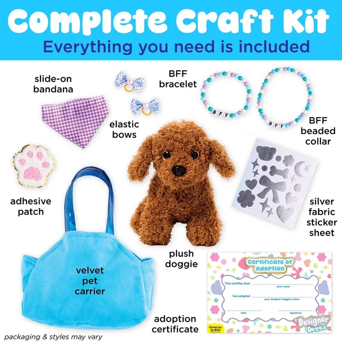 Decorate Your Own Designer Doggie Craft Kit