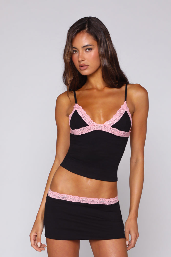 DELILAH TANK / BLACK