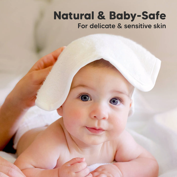 Natural & Baby-Safe: For delicate & sensitive skin