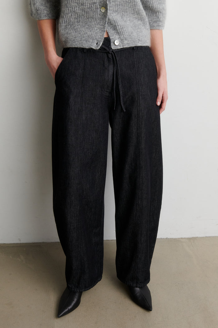 Dera Denim Cargo Trousers