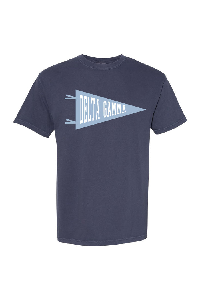 DG Pennant Tee - Hannah's Closet - The Official Boutique for Delta Gamma