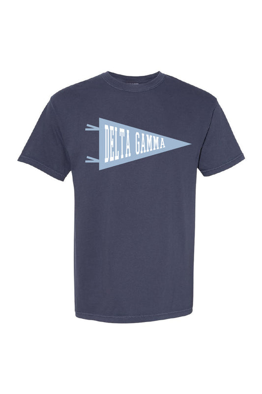 DG Pennant Tee - Hannah's Closet - The Official Boutique for Delta Gamma