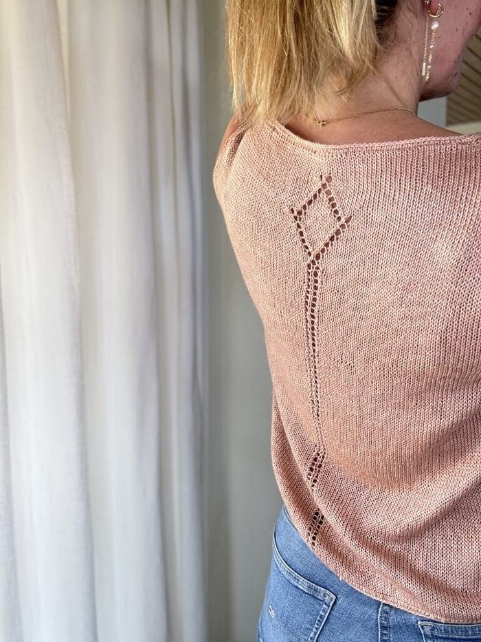 Diamond line top by Siersknit, knitting kit in Önling No 14