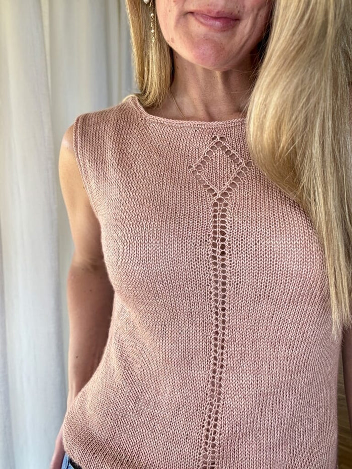 Diamond line top by Siersknit, knitting kit in Önling No 21