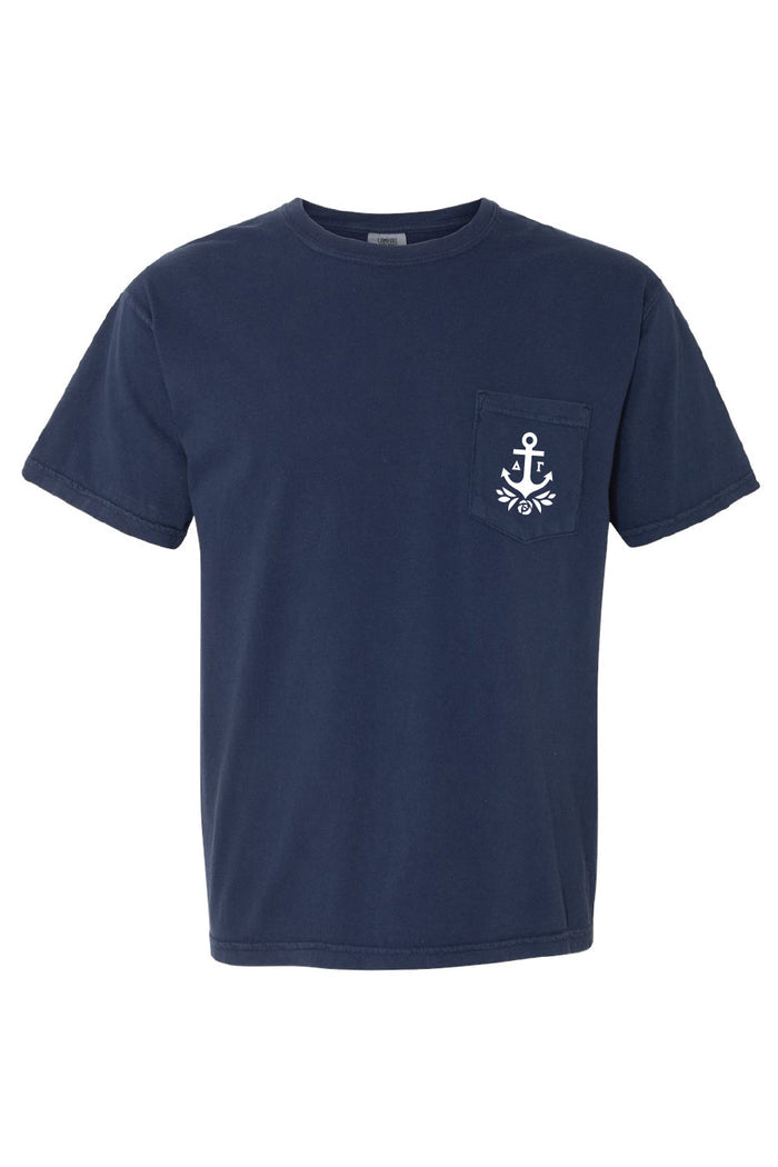 Do Good Week Navy "Be Kind" Pocket Tee - Hannah's Closet - The Official Boutique for Delta Gamma