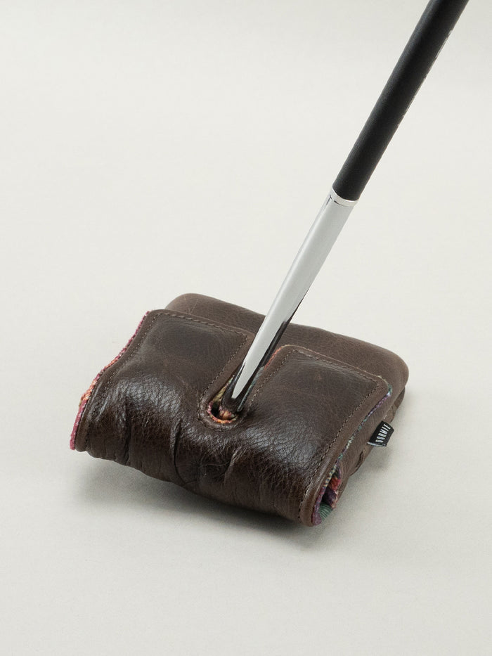 Dormie Chevron Cocoa Center Shafted Mallets