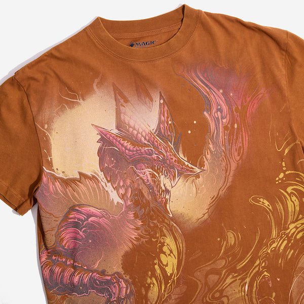 Dragonstorm: Betor Oversized Print Grail Tee - Heroes & Villains-Magic: The Gathering-T-Shirt