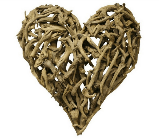 Driftwood Heart (Large) - Adored A Lovely Boutique