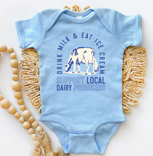 DRINK MILK - EAT ICE CREAM – Infant/Toddler/Youth