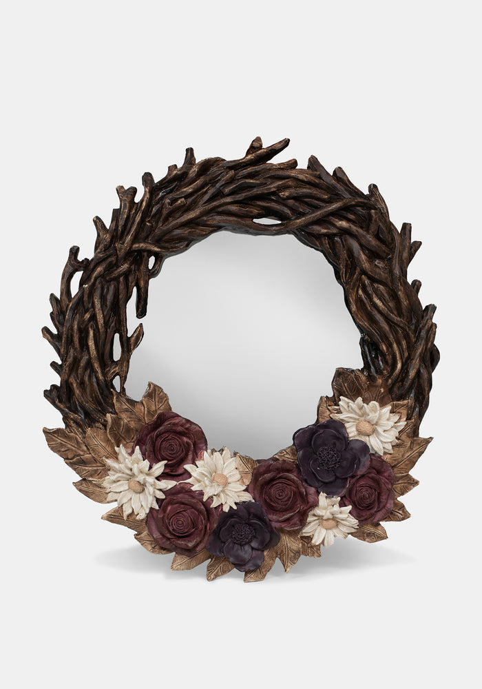 Dusha Garden Dead Flower Mirror