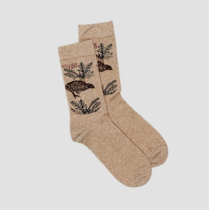 Duthie and Bull - Possum - Merino Kiwi Sock
