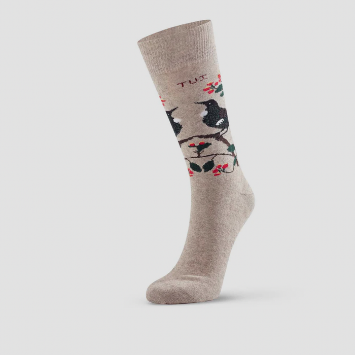 Duthie and Bull - Possum - Merino Tui Sock