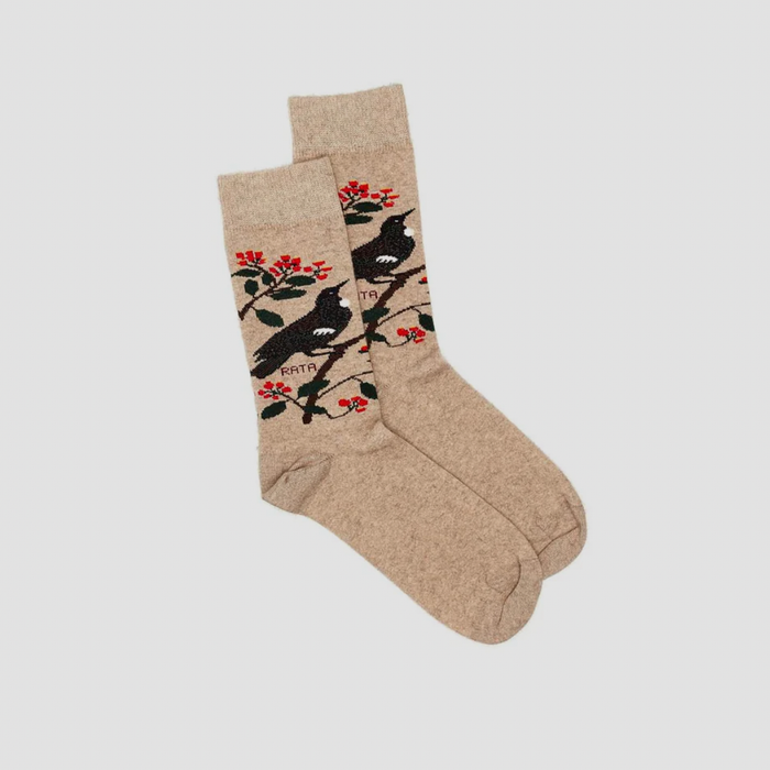 Duthie and Bull - Possum - Merino Tui Sock