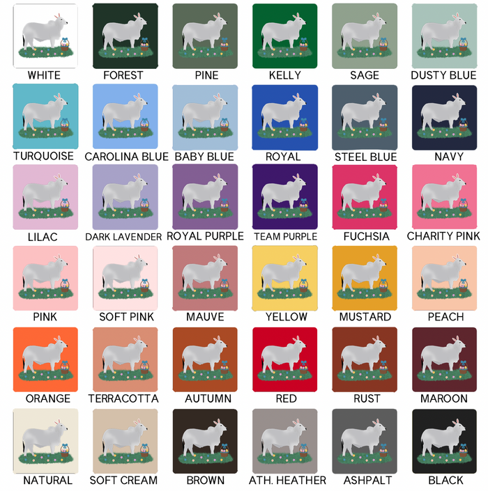 Easter Brahman- Bella Canvas T-Shirt