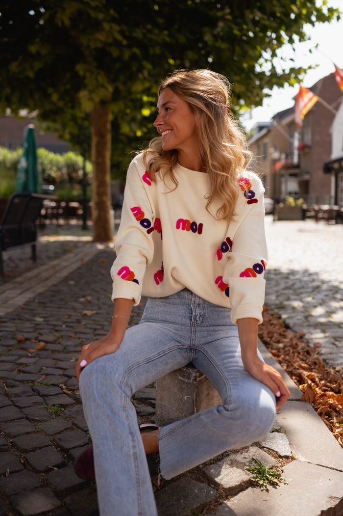 Ecru Moi Moi Sweater