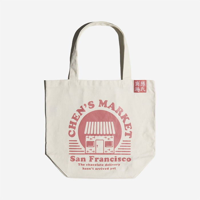 Eddie Brock Story Chen's Market Natural Tote Bag - Heroes & Villains-Marvel-Tote Bag