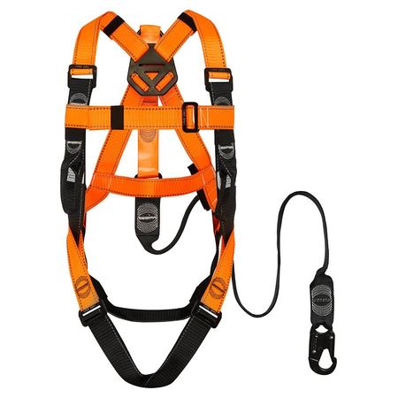 Elevated Work Platform (EWP) Harness c/w Permanently Attached Lanyard 2M H101-L20SN