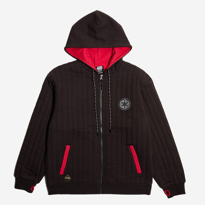 Empire Quilted Zip-Up Hoodie - Heroes & Villains-Star Wars-Hoodie