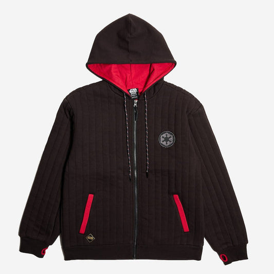 Empire Quilted Zip-Up Hoodie - Heroes & Villains-Star Wars-Hoodie